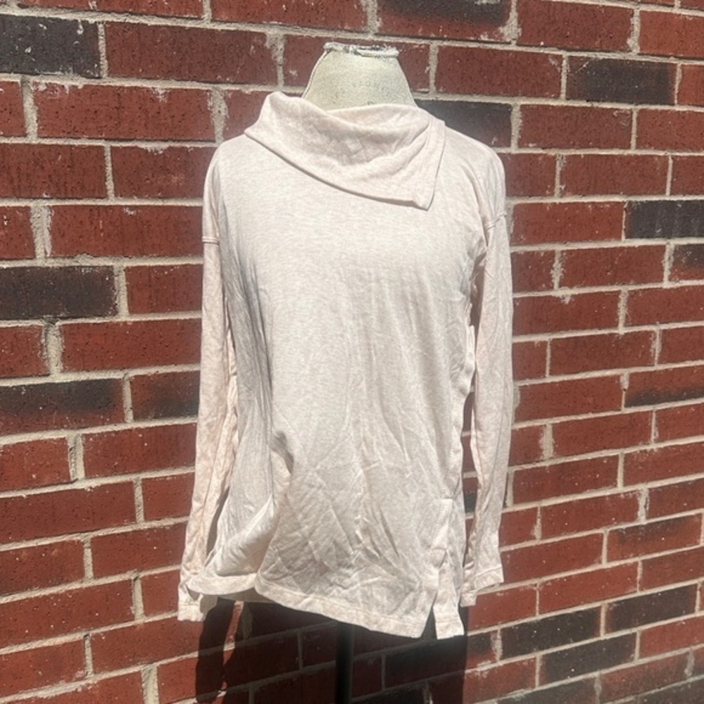 Max Studio Light Pink Hoodie Top PM7